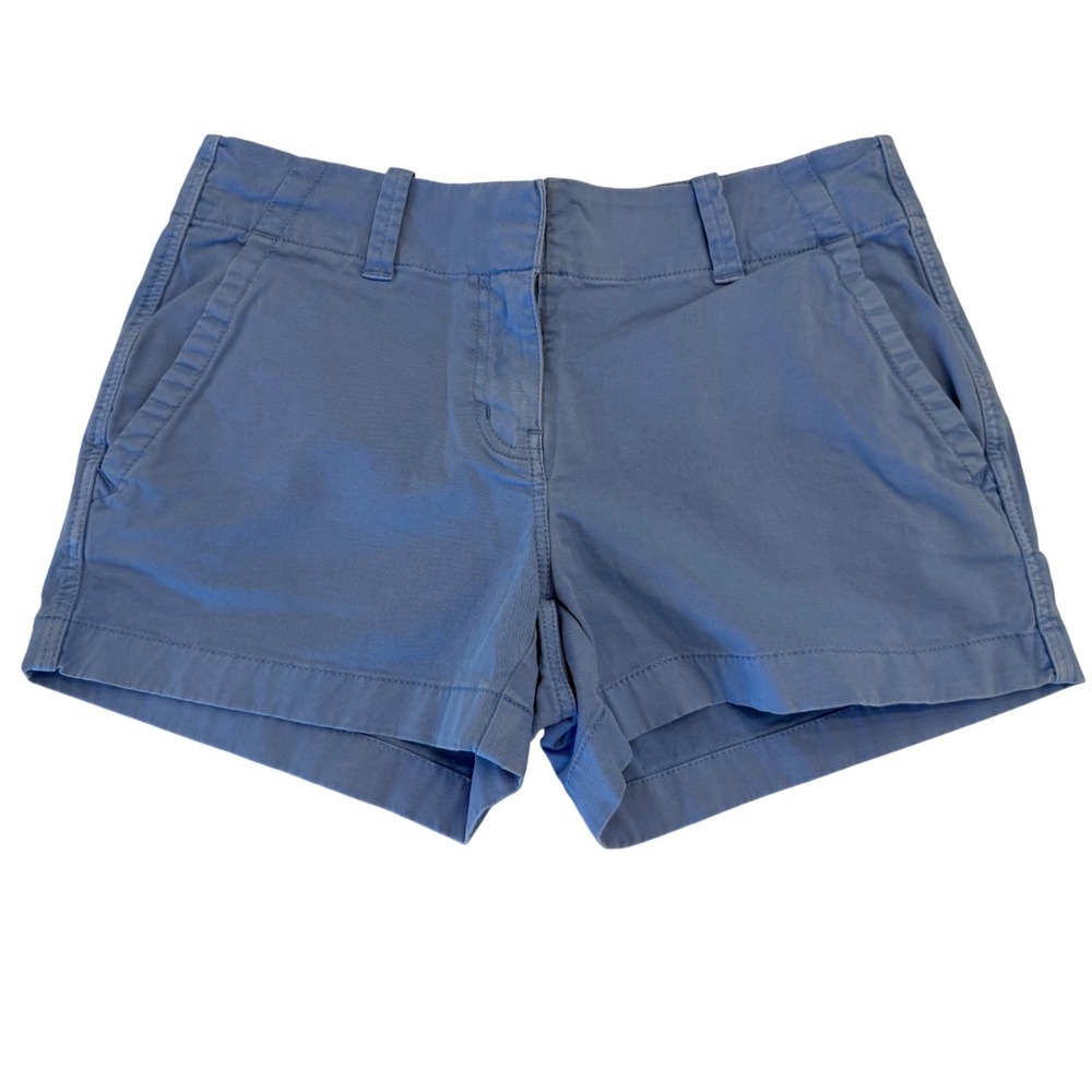 Vineyard Vines Womens Blue Every Day Chino Shorts Size 2 Stretch Cotton